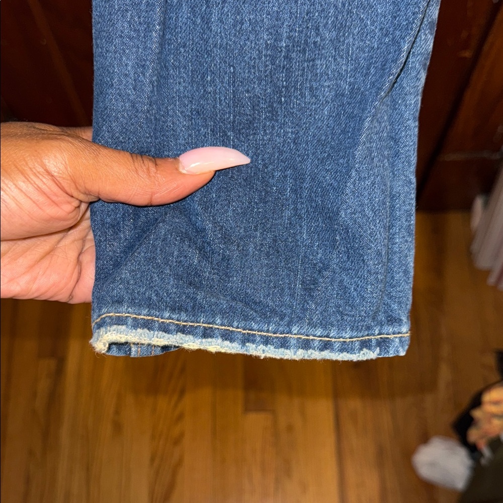 Vintage Abercrombie Kids Blue Distressed Jeans - Picture 15 of 15